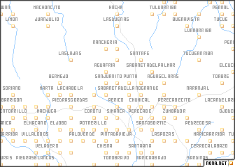 map of Punta San Juanito